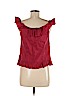 Lauren by Ralph Lauren 100% Cotton Red Sleeveless Blouse Size M - photo 2
