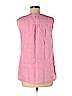 Talbots 100% Linen Pink Sleeveless Blouse Size M - photo 2