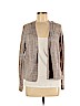 fat face 100% Linen Tan Cardigan Size 6 - photo 1
