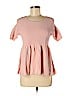 Ann Taylor LOFT Pink Short Sleeve Top Size M - photo 1