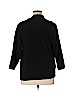Chico's Black 3/4 Sleeve Top Size XL (3) - photo 2