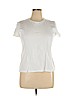 Croft & Barrow 100% Cotton White Short Sleeve T-Shirt Size XL (petite) - photo 1