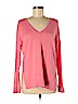 Ann Taylor LOFT 100% Cotton Pink Pullover Sweater Size M - photo 1