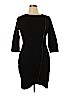 G.I.L.I. Black Casual Dress Size 14 (petite) - photo 1