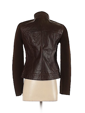 DKNY Jeans Leather Jacket (view 2)