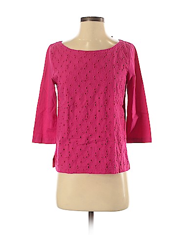 J. Crew Factory Store 3/4 Sleeve Top (view 1)