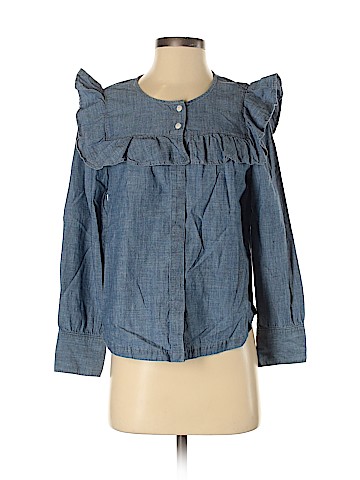 Madewell Long Sleeve Blouse (view 1)