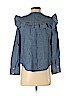 Madewell Blue Long Sleeve Blouse Size XS - photo 2