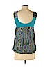 Free People 100% Viscose Blue Sleeveless Top Size S - photo 2