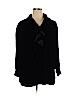 Lauren by Ralph Lauren Black Long Sleeve Top Size 1X - photo 1