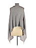 Eileen Fisher Gray Poncho Size S - photo 2