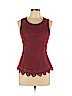 Forever 21 Red Sleeveless Blouse Size L - photo 1