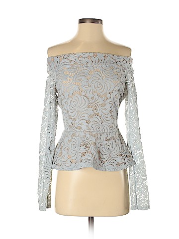 BCBGMAXAZRIA Long Sleeve Blouse (view 1)