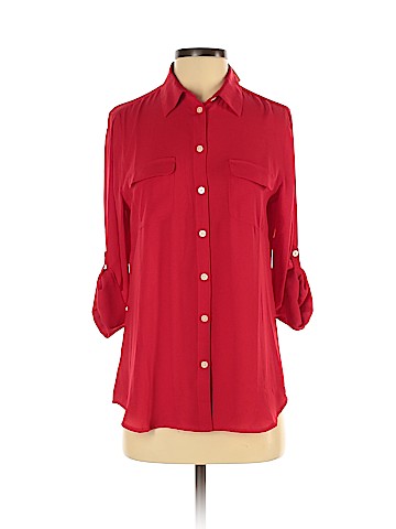 Ann Taylor LOFT Long Sleeve Blouse (view 1)