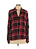 Jane and Delancey 100% Rayon Red Long Sleeve Button-Down Shirt Size L - photo 1