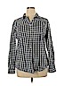 Kim Rogers 100% Cotton Blue Long Sleeve Button-Down Shirt Size XL - photo 1