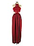 Unbranded 100% Polyester Red Cocktail Dress Size XL - photo 1