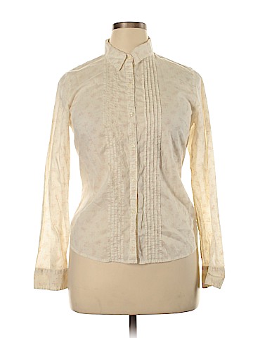 American Eagle Outfitters Long Sleeve Button-Down Shirt (view 1)