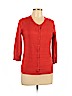 Cable & Gauge Orange Cardigan Size L - photo 1