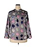 Unbranded Gray Long Sleeve Blouse Size 3X - photo 1