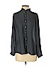 Ann Taylor LOFT 100% Polyester Gray Long Sleeve Blouse Size S (petite) - photo 1