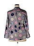 Unbranded Gray Long Sleeve Blouse Size 3X - photo 2