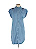 Old Navy 100% Cotton Blue Casual Dress Size L - photo 1