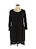 Michael Stars 100% Cotton Black Casual Dress One size - photo 1