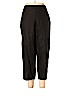 Eileen Fisher 100% Linen Black Linen Pants Size L - photo 1