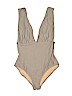 J.Crew Gray One Piece Swimsuit Size 14 - photo 1