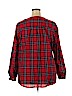 Old Navy 100% Cotton Red Long Sleeve Button-Down Shirt Size XXL - photo 2