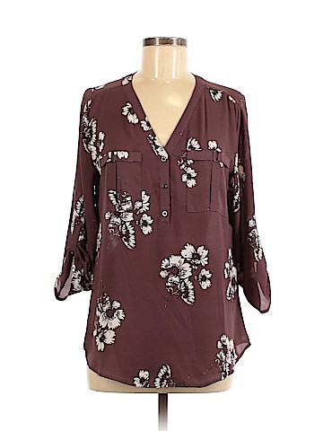 Maurices 3/4 Sleeve Blouse (view 1)