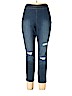 New York & Company Blue Jeggings Size XL - photo 1