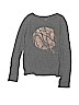 Gap Kids 100% Cotton Gray Long Sleeve T-Shirt Size 12 - photo 1