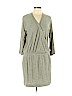Lou & Grey Green Casual Dress Size L - photo 1