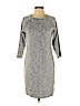 Merona Gray Casual Dress Size S - photo 1
