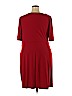 Connected Apparel Red Casual Dress Size 20 - photo 2