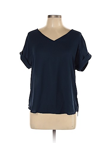 Pink Rose Short Sleeve Blouse (view 1)