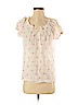 Gap 100% Cotton White Short Sleeve Blouse Size S - photo 1