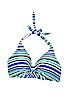 Beach Diva Blue Swimsuit Top Size 14 - photo 1