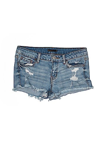 Klique B Denim Shorts (view 1)
