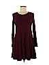 Lush Burgundy Casual Dress Size S - photo 1
