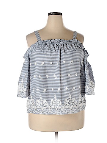 A New Day 3/4 Sleeve Blouse (view 1)