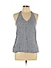 Island Company 100% Linen Blue Sleeveless Blouse Size S - photo 1
