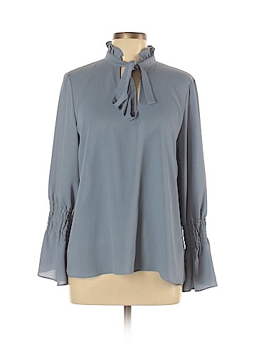 Waverly Grey Long Sleeve Blouse (view 1)