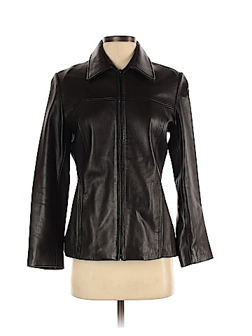 AM Studio by Andrew Marc Leather Jacket (view 1)