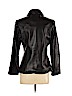 AM Studio by Andrew Marc 100% Polyester Black Leather Jacket Size XS - photo 2
