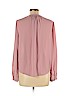 Citrus 100% Polyester Pink Long Sleeve Blouse Size L - photo 2