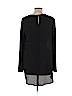 H&M 100% Polyester Black Long Sleeve Blouse Size 10 - photo 2