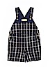 Gymboree 100% Cotton Print Blue Overall Shorts Size 3T - photo 1